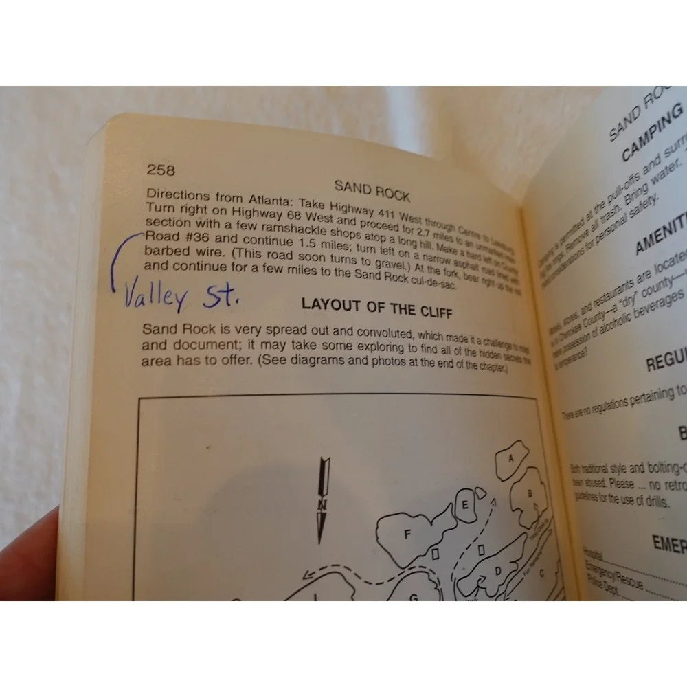 The Deep South Climber's Companion R Robinson C Watford 1993 TN AL GA VG Cond